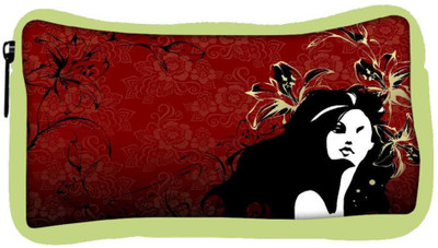 

Snoogg Eco Friendly Canvas Red Orchid Designer Student Pen Pencil Case Coin Purse Pouch Cosmetic Makeup Bag (GREEN) Pouch(Multicolor)