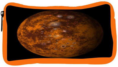 

Snoogg Eco Friendly Canvas Callisto Student Pen Pencil Case Coin Purse Pouch Cosmetic Makeup Bag (ORANGE) Pouch(Multicolor)