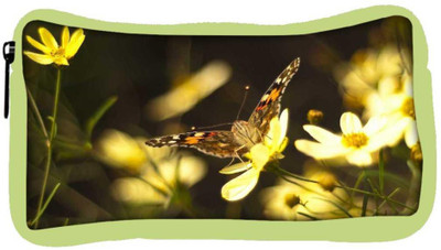 

Snoogg Eco Friendly Canvas Butterfly Sitting In Yellow Flower Designer Student Pen Pencil Case Coin Purse Pouch Cosmetic Makeup Bag (GREEN) Pouch(Multicolor)