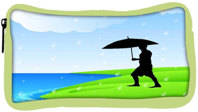 

Snoogg Eco Friendly Canvas Abstract Rainy Season Background With Silhouette Of A Man Holding Umbrella Student Pen Pencil Case Coin Purse Pouch Cosmetic Makeup Bag (GREEN) Pouch(Multicolor)