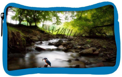 

Snoogg Eco Friendly Canvas Small Bird Designer Student Pen Pencil Case Coin Purse Pouch Cosmetic Makeup Bag (BLUE) Pouch(Multicolor)
