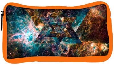 

Snoogg Eco Friendly Canvas Multiple Stars Designer Student Pen Pencil Case Coin Purse Pouch Cosmetic Makeup Bag (ORANGE) Pouch(Multicolor)