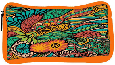 

Snoogg Eco Friendly Canvas Vector Seamless Texture With Abstract Flowers Endless Background Ethnic Sea Student Pen Pencil Case Coin Purse Pouch Cosmetic Makeup Bag (ORANGE) Pouch(Multicolor)