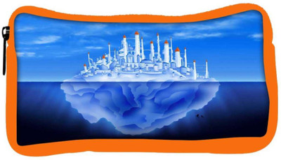 

Snoogg Eco Friendly Canvas Castle On Iceberg` 2765 Student Pen Pencil Case Coin Purse Pouch Cosmetic Makeup Bag (ORANGE) Pouch(Multicolor)