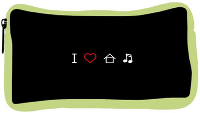 

Snoogg Eco Friendly Canvas I Love House Music Designer Student Pen Pencil Case Coin Purse Pouch Cosmetic Makeup Bag (GREEN) Pouch(Multicolor)