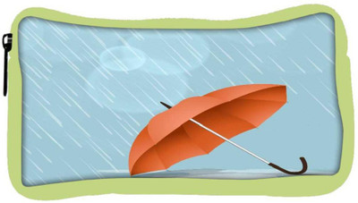 

Snoogg Eco Friendly Canvas Abstract Rainy Season Background With Waterdrops And Clouds Student Pen Pencil Case Coin Purse Pouch Cosmetic Makeup Bag (GREEN) Pouch(Multicolor)