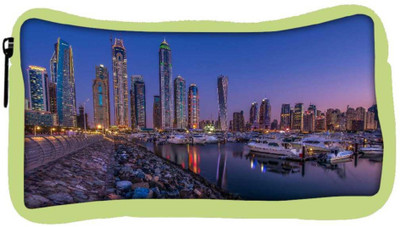 

Snoogg Eco Friendly Canvas Yourd Side Lake In Dubai Designer Student Pen Pencil Case Coin Purse Pouch Cosmetic Makeup Bag (GREEN) Pouch(Multicolor)