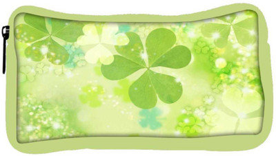 

Snoogg Eco Friendly Canvas Floral Leaves Designer Student Pen Pencil Case Coin Purse Pouch Cosmetic Makeup Bag (GREEN) Pouch(Multicolor)
