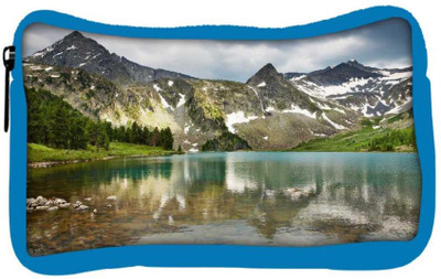 

Snoogg Eco Friendly Canvas Abstract Nature Designer Student Pen Pencil Case Coin Purse Pouch Cosmetic Makeup Bag (BLUE) Pouch(Multicolor)