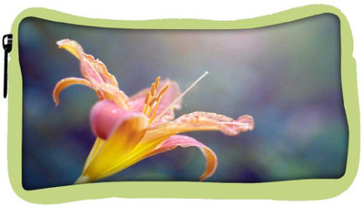 

Snoogg Eco Friendly Canvas Yellow Flower And Butterfly Designer Student Pen Pencil Case Coin Purse Pouch Cosmetic Makeup Bag (GREEN) Pouch(Multicolor)