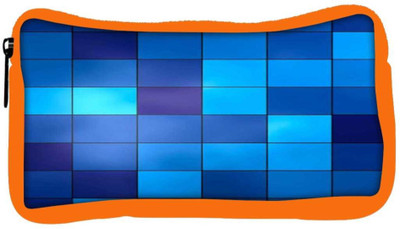 

Snoogg Eco Friendly Canvas Digital Squares Student Pen Pencil Case Coin Purse Pouch Cosmetic Makeup Bag (ORANGE) Pouch(Multicolor)