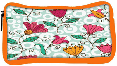 

Snoogg Eco Friendly Canvas Seamless Texture With Flowers And Butterflies Endless Floral Pattern Student Pen Pencil Case Coin Purse Pouch Cosmetic Makeup Bag (ORANGE) Pouch(Multicolor)