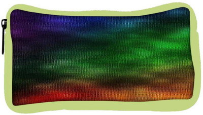

Snoogg Eco Friendly Canvas Color Design 2370 Student Pen Pencil Case Coin Purse Pouch Cosmetic Makeup Bag (GREEN) Pouch(Multicolor)