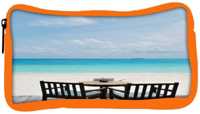 

Snoogg Eco Friendly Canvas Beautiful Beach Bar View In Maldives Student Pen Pencil Case Coin Purse Pouch Cosmetic Makeup Bag (ORANGE) Pouch(Multicolor)