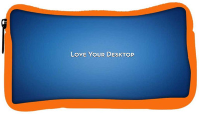 

Snoogg Eco Friendly Canvas Love Your Desktop Blue Designer Student Pen Pencil Case Coin Purse Pouch Cosmetic Makeup Bag (ORANGE) Pouch(Multicolor)