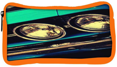 

Snoogg Eco Friendly Canvas Blue Vintage Muscle Car Student Pen Pencil Case Coin Purse Pouch Cosmetic Makeup Bag (ORANGE) Pouch(Multicolor)