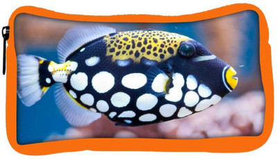 

Snoogg Eco Friendly Canvas Fish Animal Designer Student Pen Pencil Case Coin Purse Pouch Cosmetic Makeup Bag (ORANGE) Pouch(Multicolor)