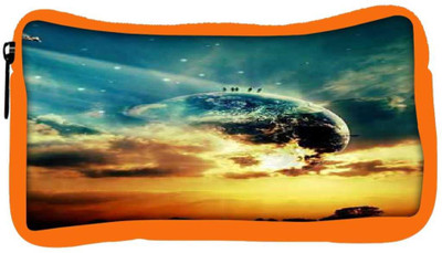 

Snoogg Eco Friendly Canvas New World Student Pen Pencil Case Coin Purse Pouch Cosmetic Makeup Bag (ORANGE) Pouch(Multicolor)