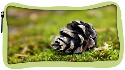 

Snoogg Eco Friendly Canvas Black Flower Designer Student Pen Pencil Case Coin Purse Pouch Cosmetic Makeup Bag (GREEN) Pouch(Multicolor)
