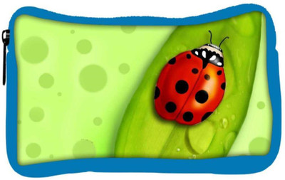 

Snoogg Eco Friendly Canvas Red Beatel Designer Student Pen Pencil Case Coin Purse Pouch Cosmetic Makeup Bag (BLUE) Pouch(Multicolor)