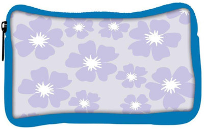 

Snoogg Eco Friendly Canvas Light Purple Flower Designer Student Pen Pencil Case Coin Purse Pouch Cosmetic Makeup Bag (BLUE) Pouch(Multicolor)