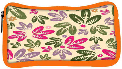 

Snoogg Eco Friendly Canvas Seamless Floral Pattern Abstract Background Student Pen Pencil Case Coin Purse Pouch Cosmetic Makeup Bag (ORANGE) Pouch(Multicolor)