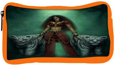 

Snoogg Eco Friendly Canvas Indian Gothic Goddess 2871 Student Pen Pencil Case Coin Purse Pouch Cosmetic Makeup Bag (ORANGE) Pouch(Multicolor)