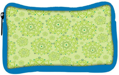 

Snoogg Eco Friendly Canvas Green Pattern Designer Student Pen Pencil Case Coin Purse Pouch Cosmetic Makeup Bag (BLUE) Pouch(Multicolor)