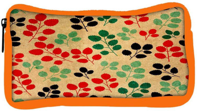 

Snoogg Eco Friendly Canvas Seamless Pattern With Leaf Student Pen Pencil Case Coin Purse Pouch Cosmetic Makeup Bag (ORANGE) Pouch(Multicolor)