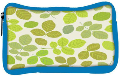 

Snoogg Eco Friendly Canvas Abstract Leaves In Green Designer Student Pen Pencil Case Coin Purse Pouch Cosmetic Makeup Bag (BLUE) Pouch(Multicolor)