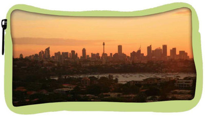 

Snoogg Eco Friendly Canvas City At Night Designer Student Pen Pencil Case Coin Purse Pouch Cosmetic Makeup Bag (GREEN) Pouch(Multicolor)