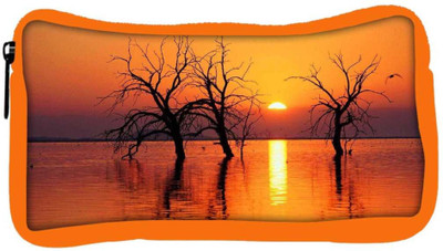 

Snoogg Eco Friendly Canvas Trees In Lake Designer Student Pen Pencil Case Coin Purse Pouch Cosmetic Makeup Bag (ORANGE) Pouch(Multicolor)