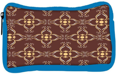 

Snoogg Eco Friendly Canvas Brown Pattern Designer Student Pen Pencil Case Coin Purse Pouch Cosmetic Makeup Bag (BLUE) Pouch(Multicolor)