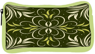 

Snoogg Eco Friendly Canvas Seamless Floral Pattern Abstract Background Student Pen Pencil Case Coin Purse Pouch Cosmetic Makeup Bag (GREEN) Pouch(Multicolor)