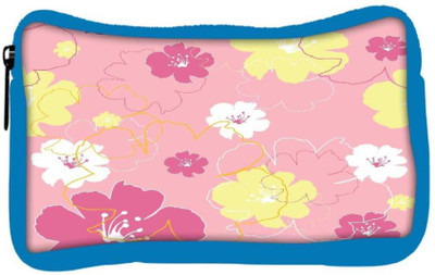 

Snoogg Eco Friendly Canvas Pink Flowers Designer Student Pen Pencil Case Coin Purse Pouch Cosmetic Makeup Bag (BLUE) Pouch(Multicolor)