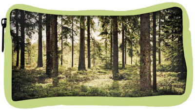 

Snoogg Eco Friendly Canvas Scary Forest Designer Student Pen Pencil Case Coin Purse Pouch Cosmetic Makeup Bag (GREEN) Pouch(Multicolor)
