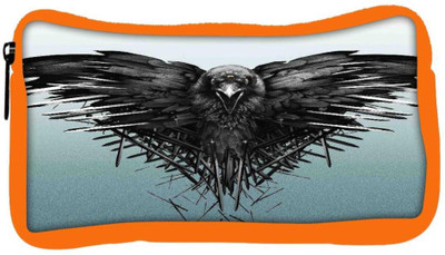 

Snoogg Eco Friendly Canvas Black Scavenger Student Pen Pencil Case Coin Purse Pouch Cosmetic Makeup Bag (ORANGE) Pouch(Multicolor)