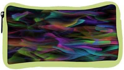 

Snoogg Eco Friendly Canvas Colourful Smoke 2431 Student Pen Pencil Case Coin Purse Pouch Cosmetic Makeup Bag (GREEN) Pouch(Multicolor)