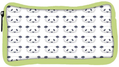 

Snoogg Eco Friendly Canvas Cute Panda Black And White Pattern Student Pen Pencil Case Coin Purse Pouch Cosmetic Makeup Bag (GREEN) Pouch(Multicolor)
