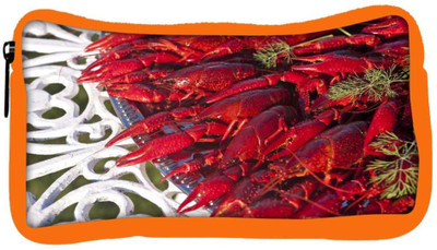 

Snoogg Eco Friendly Canvas Crayfishes Student Pen Pencil Case Coin Purse Pouch Cosmetic Makeup Bag (ORANGE) Pouch(Multicolor)
