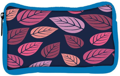 

Snoogg Eco Friendly Canvas Leaves In Blue Pattern Designer Student Pen Pencil Case Coin Purse Pouch Cosmetic Makeup Bag (BLUE) Pouch(Multicolor)
