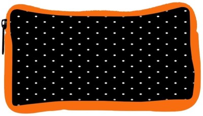 

Snoogg Eco Friendly Canvas Love Polka Student Pen Pencil Case Coin Purse Pouch Cosmetic Makeup Bag (ORANGE) Pouch(Multicolor)