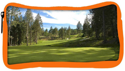 

Snoogg Eco Friendly Canvas Green Park For Golf Designer Student Pen Pencil Case Coin Purse Pouch Cosmetic Makeup Bag (ORANGE) Pouch(Multicolor)