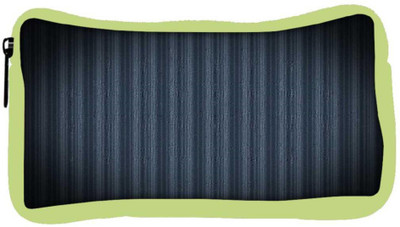 

Snoogg Eco Friendly Canvas Black Background Design Designer Student Pen Pencil Case Coin Purse Pouch Cosmetic Makeup Bag (GREEN) Pouch(Multicolor)