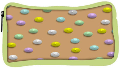 

Snoogg Eco Friendly Canvas Colorful Pebbles Designer Student Pen Pencil Case Coin Purse Pouch Cosmetic Makeup Bag (GREEN) Pouch(Multicolor)
