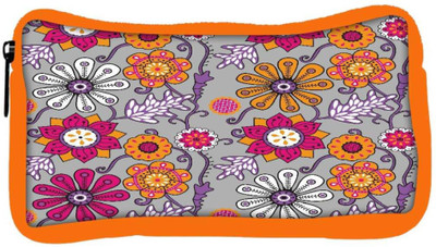 

Snoogg Eco Friendly Canvas Seamless Texture With Flowers And Butterflies Endless Floral Pattern Student Pen Pencil Case Coin Purse Pouch Cosmetic Makeup Bag (ORANGE) Pouch(Multicolor)