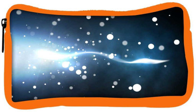 

Snoogg Eco Friendly Canvas White Small Bubbles Designer Student Pen Pencil Case Coin Purse Pouch Cosmetic Makeup Bag (ORANGE) Pouch(Multicolor)