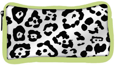 

Snoogg Eco Friendly Canvas Leopard Skin White And Black Student Pen Pencil Case Coin Purse Pouch Cosmetic Makeup Bag (GREEN) Pouch(Multicolor)