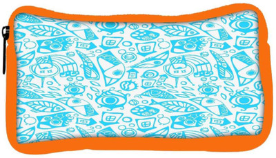

Snoogg Eco Friendly Canvas Brown Pattern Design Designer Student Pen Pencil Case Coin Purse Pouch Cosmetic Makeup Bag (ORANGE) Pouch(Multicolor)