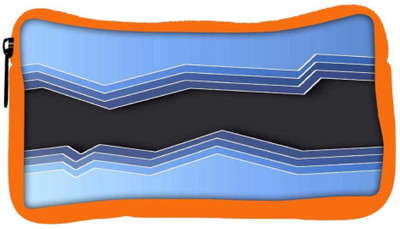 

Snoogg Eco Friendly Canvas Mirrow Waves 2469 Student Pen Pencil Case Coin Purse Pouch Cosmetic Makeup Bag (ORANGE) Pouch(Multicolor)